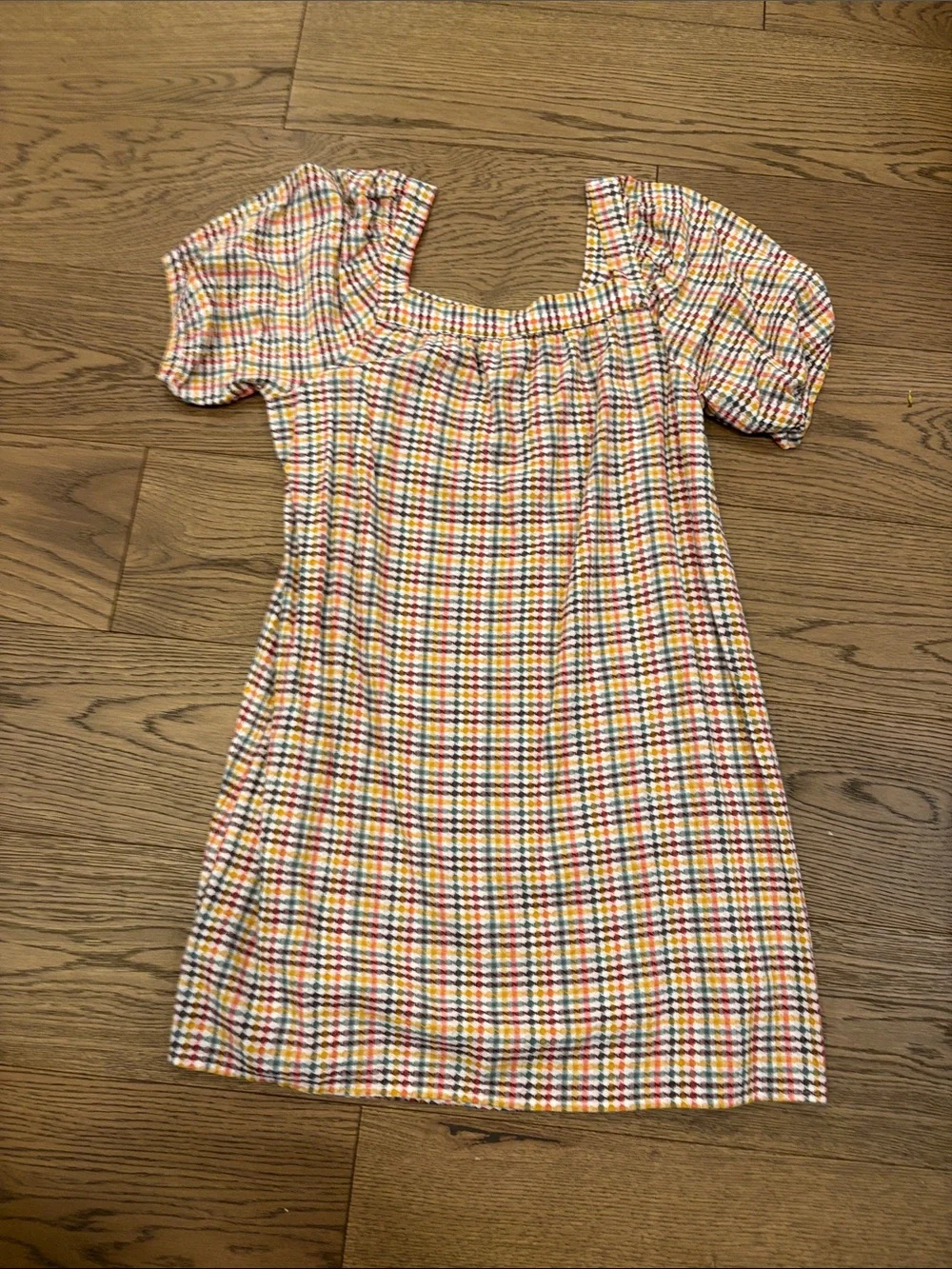 Old Navy Multicolor Gingham Mini Dress - Picture 2 of 2